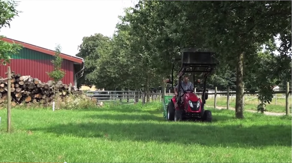 TYM Traktor im Einsatz bei Herrn Budde